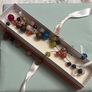 Like New in Box, Mexican Jeweler Daniel Espinosa, Colorful Beaded Necklace